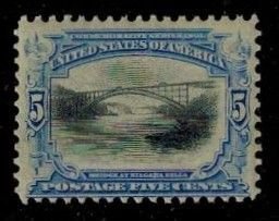 USA 297 MNH VF gum skips on back