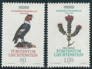 Liechtenstein  #1022-1023  Mint NH CV $2.50
