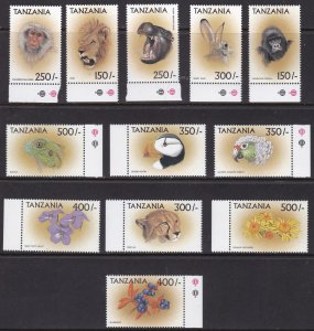 Tanzania, Fauna, Birds, Animals MNH / 1999
