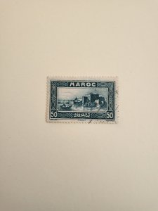 Stamps French Morocco Scott #135 used