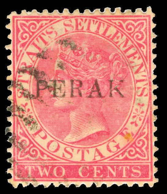 Malaya / Perak Scott 10 Gibbons 20 Used Stamp