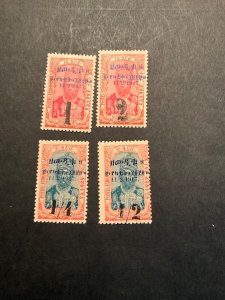 Stamps Ethiopia Scott# 116-9 hinged