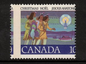 Canada #741 Very Fine Never Hinged Misperf