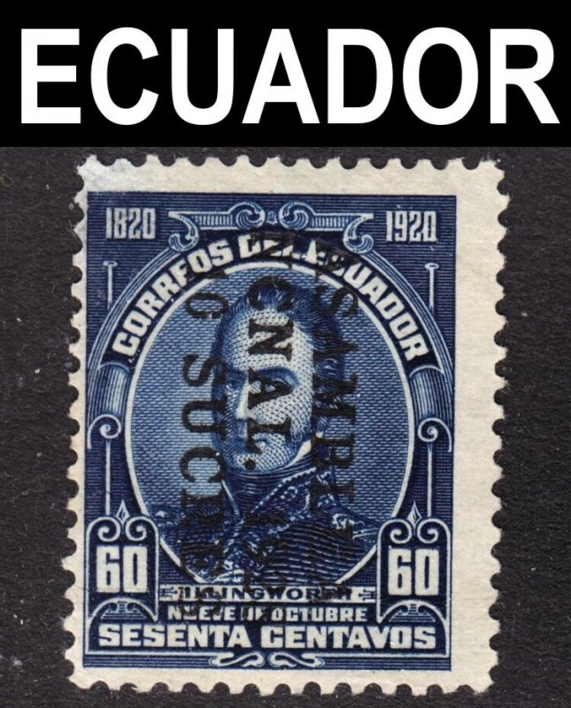 Ecuador Scott 291 Fine unused no gum.  FREE...