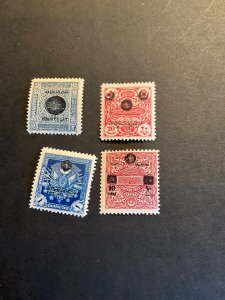 Stamps Turkey Scott #J88-91 never hinged