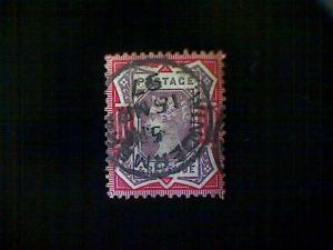 Stamp, Great Britain, Scott #121, used(o), 1890, Queen Victoria, 10 pence 
