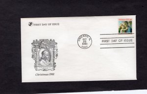1939 Christmas, FDC Readers Digest