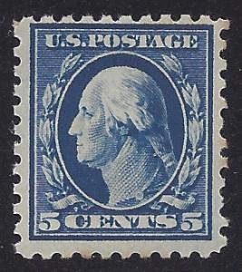 # 428 5c George Washington 1914 Mint NH