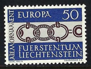 Liechtenstein 400 VFU EUROPA Z8107-3