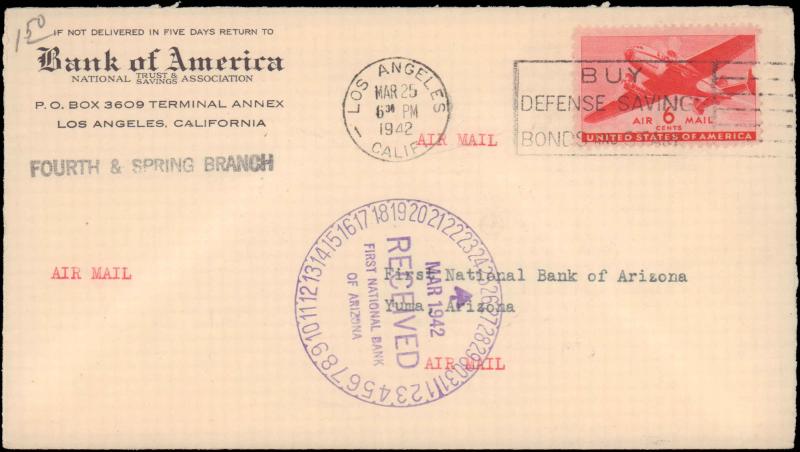 United States, California, Airmail Issues