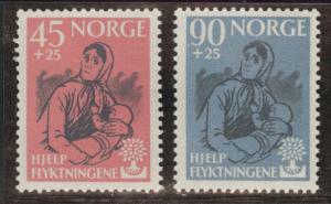 Norway Scott B64-65 MNH** 1960 WRY set CV$15