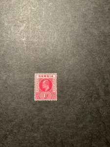 Stamps Gambia Scott# 42a hinged