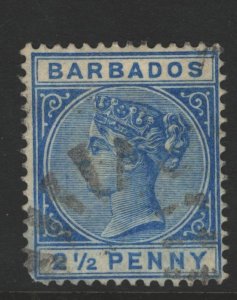 Barbados Sc#62 Used
