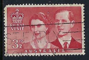 Australia 267 VFU QEII Z1902-1