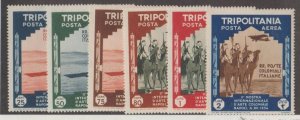 Tripolitania Scott #C43-C48 Stamps - Mint Set