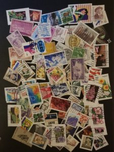 US 100 Different Used Stamp Lot Collection T5997