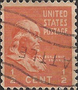 # 803 USED BENJAMIN FRANKLIN