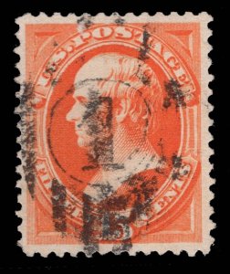 MOMEN: US STAMPS #189 USED VF/XF LOT #87365*