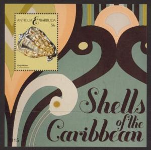 Antigua Sc# 3149 MNH Shells of the Caribbean II (S/S)