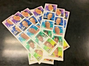 2849-53   Popular Singers.   MNH 29 cent  5 Strips  25 stamps 1994.
