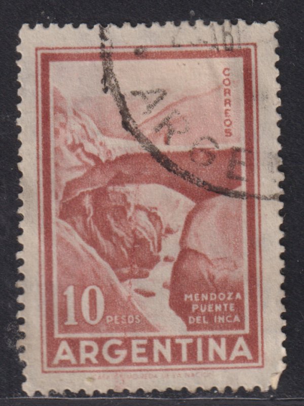 Argentina 696 Inca Bridge, Mendoza 1960