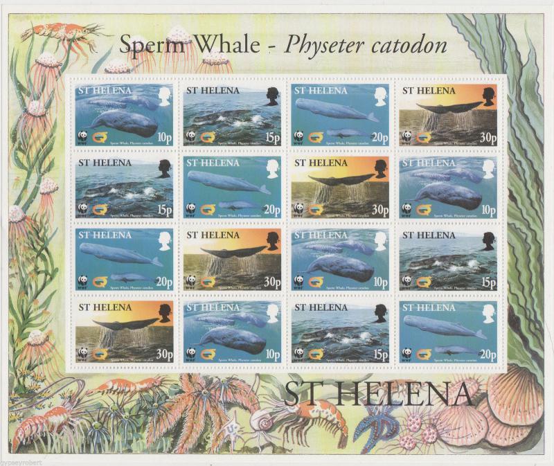 ST. HELENA  SPERM WHALE  M/S  WWF