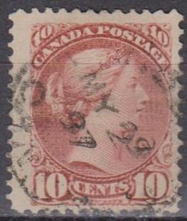 Canada #45 F-VF Used CV $55.00 (A5605)