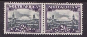 South Africa-Sc#55- id9-unused og NH 2p pair-Pretoria-1945-
