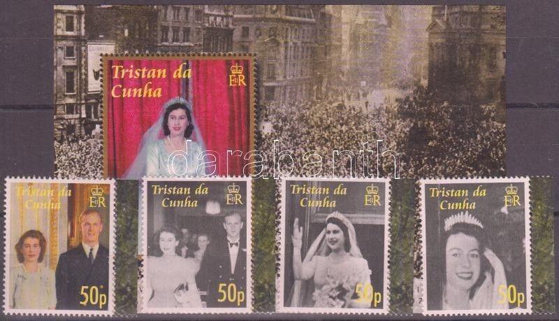 Tristan da Cunha stamp Queen Elizabeths Diamond Jubilee 2007 MNH WS179431