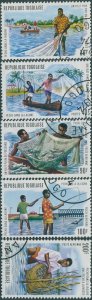 Togo 1974 SG1008-1012 Lagoon Fishing set FU