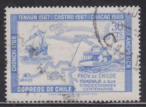 Chile 371 Founding of Chiloé Province 1968