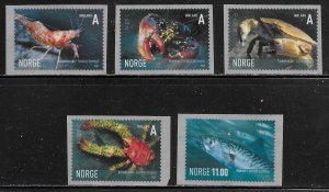 Norway Scott #'s 1510 - 1514 MNH