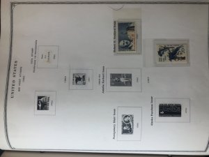 Scott’s Minuteman Album For U.S. Stamps & Some  President Stamps