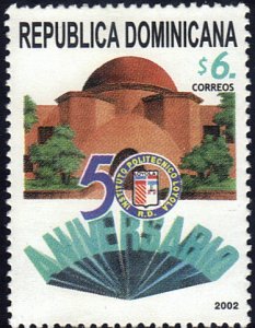 DOMINICAN REPUBLIC 2002 Sc# 1387 LOYOLA POLYTECHNIC INSTITUTE (1) MNH