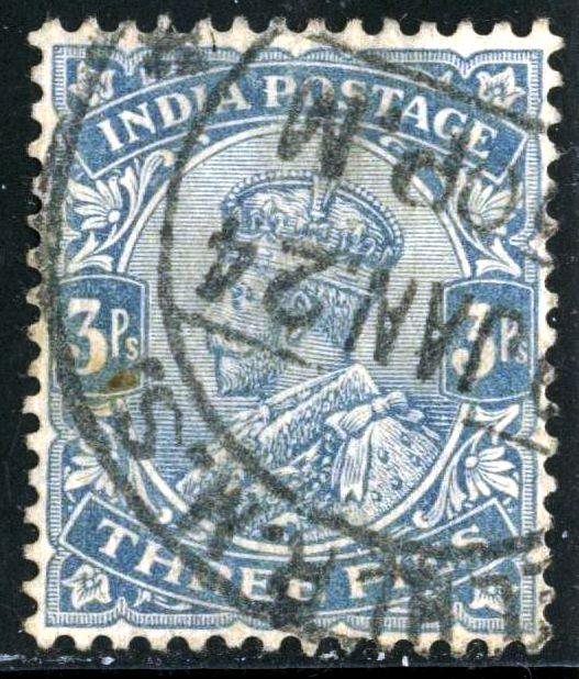 INDIA - SC #80 - USED - 1911 - INDIA006NS3