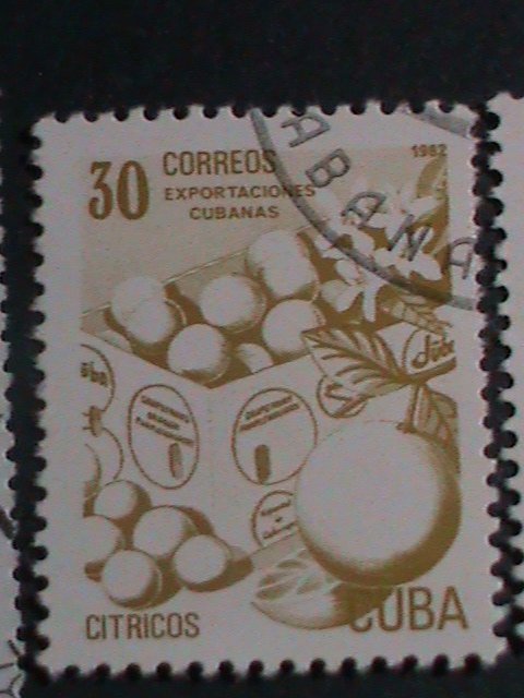 ​CUBA-INDUSTRIES AND PRODUCES OF CUBA FAMOUS USED STAMPS-SET-VERY FINE
