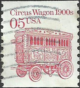 # 2452 USED 1900''S CIRCUS WAGON    '