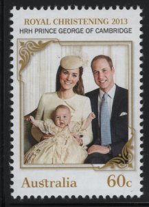 Australia 2014 MNH Sc 4022 60c Christening of Prince George