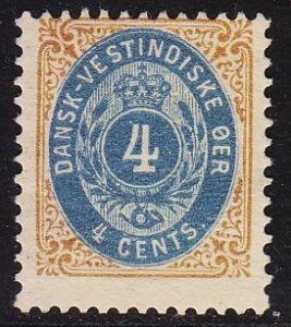 DÄNISCH DANSK WESTINDIEN [1873] MiNr 0007 I b ( oG/no gum )