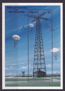 1997 Palau 1188/B52 200 years since the invention of parachute 5,00 €