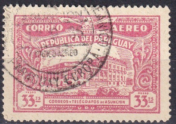 Paraguay #C85  F-VF Used CV $5.25 (Z1556)