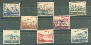 Switzerland #C27-C34  Single (Complete Set)