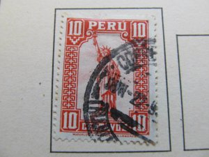 A11P28F52 Peru Peru 1932-34 10c Fine Used Stamp-
