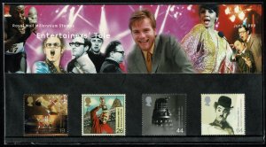 G.B.QE II 1999 THE ENTERAINER'S TALE MINT (NH) SG2092-95 P.O.PACK 299 SUPERB