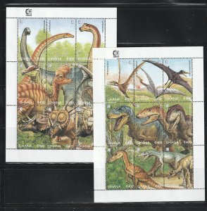 Ghana 1822-1823 MNH Dinosaurs