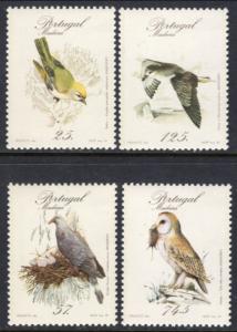 Madeira 115-118 Birds MNH VF