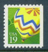2530 19c Ballooning Fine MNH BPS
