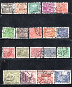 Germany Berlin  9N42-9N60  Used   VF  CV  $37.10  ....   0640609