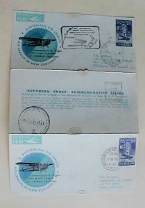 AUSTRALIA  NEW ZEALAND DOUBLE FLIGHT 1958 CACHETED