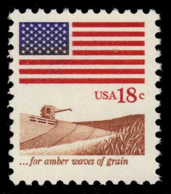 US #1890 Flag and Wheat Field; MNH (0.35)